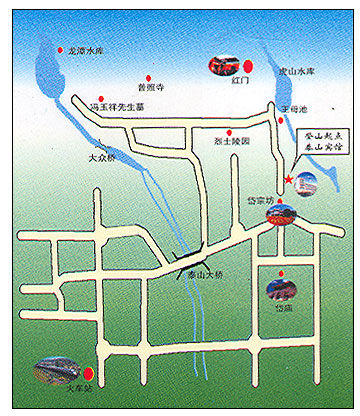 Taishan Hotel Map