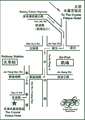 The Crystal Palace Hotel Map