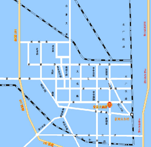 The Palace Hotel, Zhengzhou Map