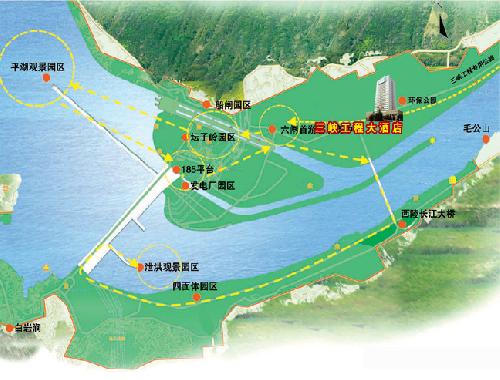 Three Gorges Project Hotel,Yichang Map