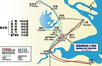 Tongxiang New Century Hotel Map