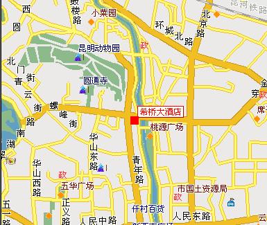 Uchoice Hotel Kunming Map