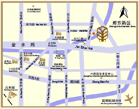Weilai Conifer Hotel ,Zhengzhou Map