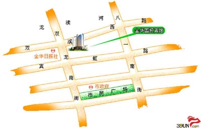 Jinhua Narada Hotel Map