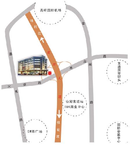 Xiamen Hoagie Hotel Map