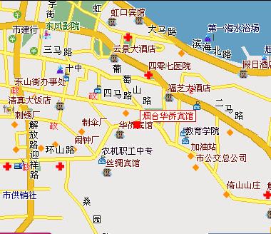 Celebrity City Hotel, YanTai Map