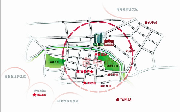 Yinruilin International Hotel Map