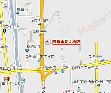 Yun Liang Golden Spring Hotel Map