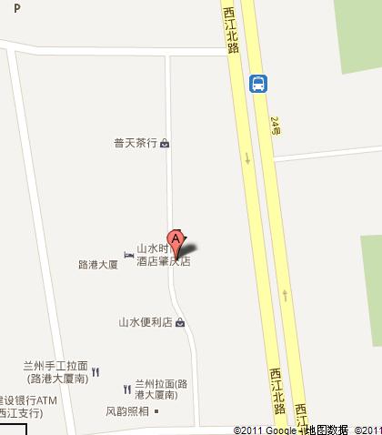 Shangshui Boutique Hotel - Zhaoqing Map