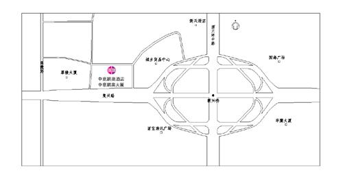 Zhongyi Pengao Hotel, Beijing Map