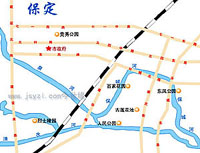 Baoding Map