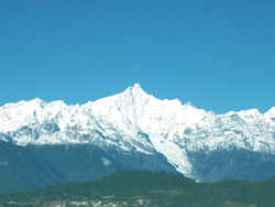 Lennart Meri snow-capped mountains